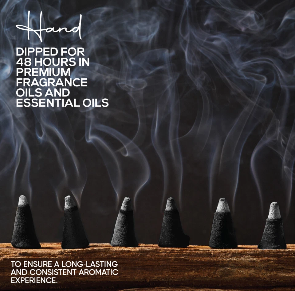 100 木炭香锥 1 英寸 TOPFLOW 散装手工制作燃烧器支架品种 — 第 4/4 张图片