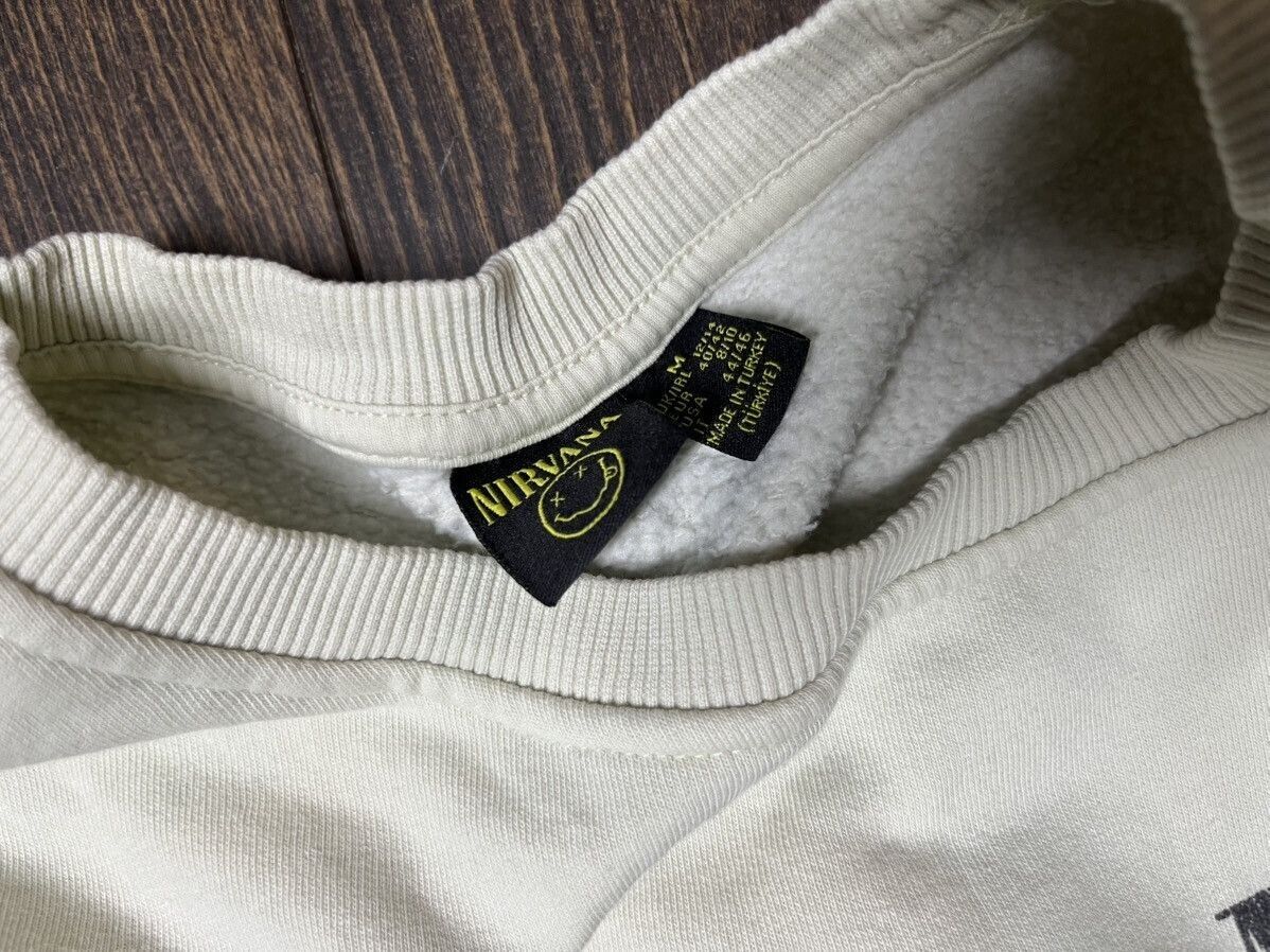 Nirvana 2023 official merch live '93 boxy heavy sweatshirt Nirvana 2023 official merch live '93 boxy heavy sweatshirt