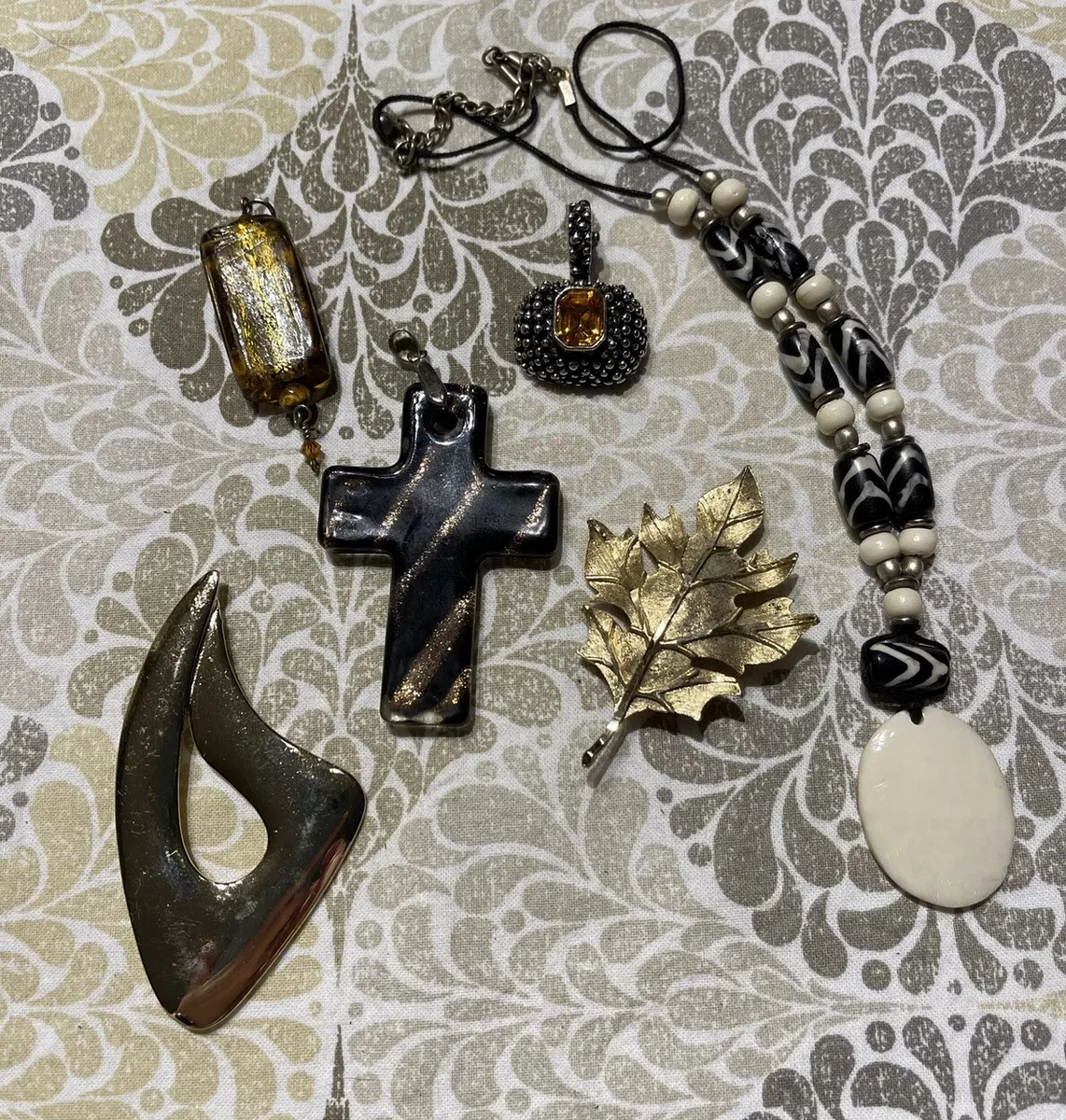  Crafting Art Glass Bead Jewelry Parts Repair Harvest Repurpose CRF7-13