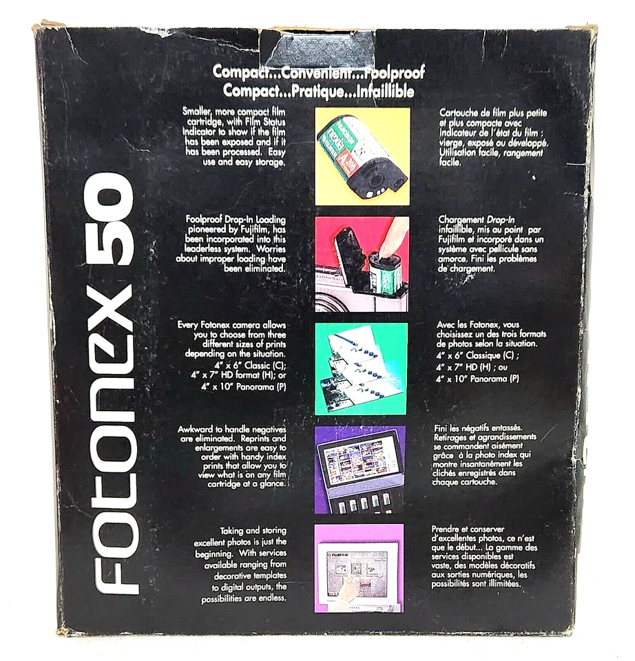 Fujifilm Fotonex 50 Film Camera Set - NEVER USED - Original A200 Film (1996) - Image 3 of 4