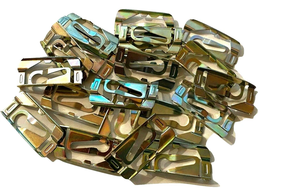 Windshield Molding Trim Clips For 64-78 GM (20 Clips) #870BB Foto 3 de 3