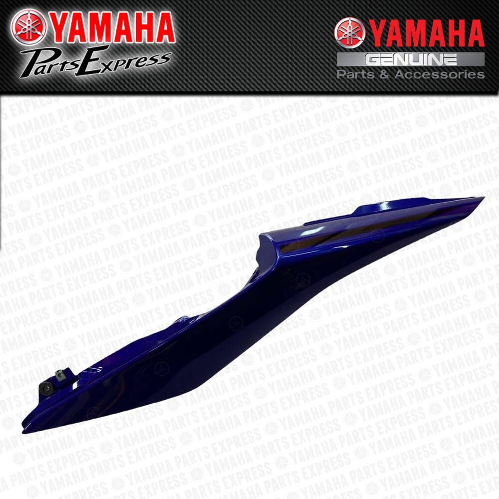 2018 YAMAHA YZF R3 YZFR3 REAR LEFT SIDE LH FAIRING BLUE BLACK 1WD
