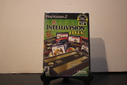 Intellivision Lives (Sony PlayStation 2, 2003) NEW - Factory Sealed!