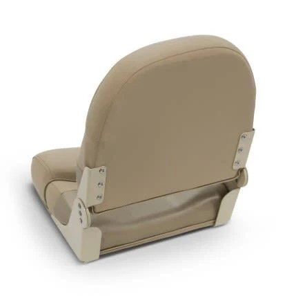 Asiento de barco de pesca plegable serie Platinum Taylor Made 17,5" L x 18" Wx 23" H beige  Foto 2 de 2