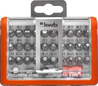 Kwb Industrial Bit-Box TQ60 Stah, Box Aus Stabilem Kunststoff Mit GüRtelklipp
