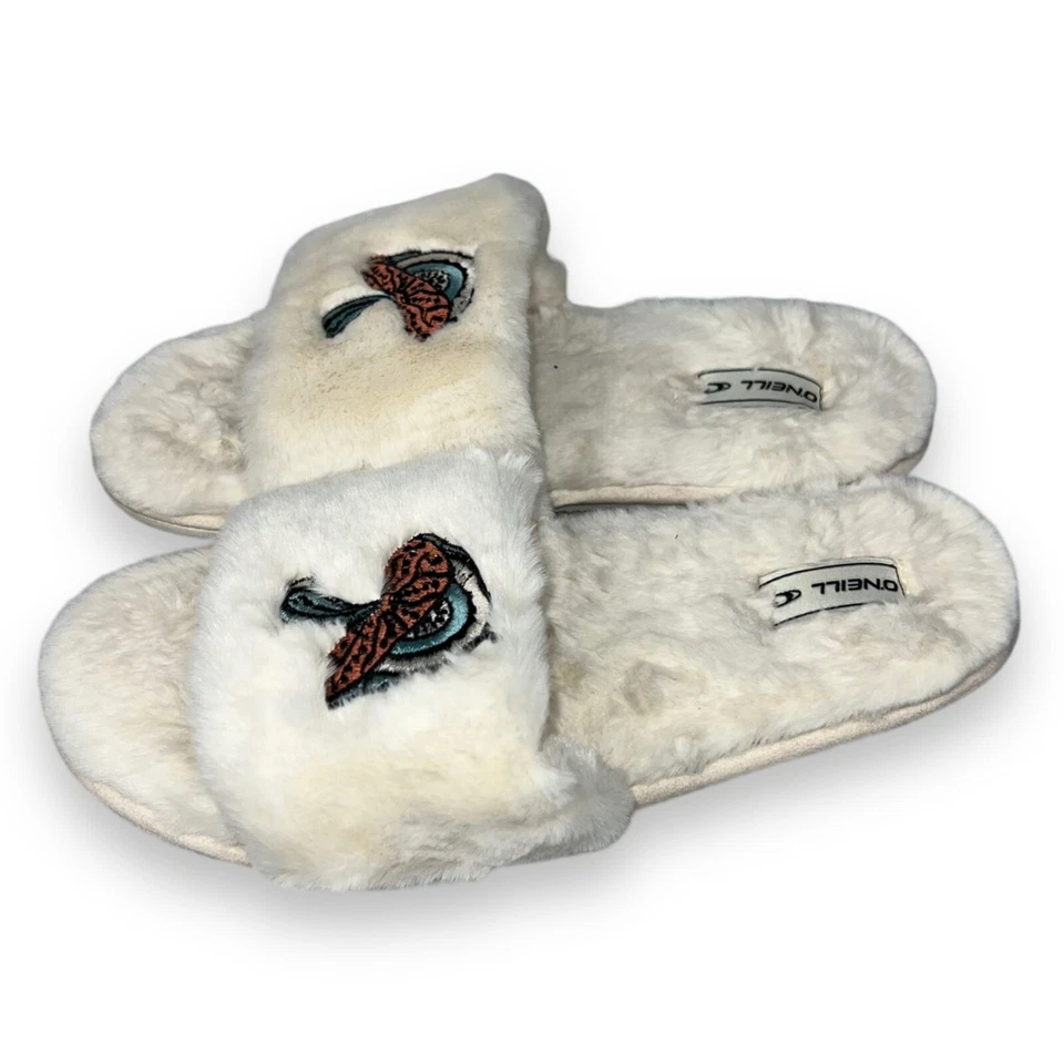 Zapatillas de casa O'Neill Sonoma bordadas "Seta" para mujer medianas (M) Foto 2 de 4