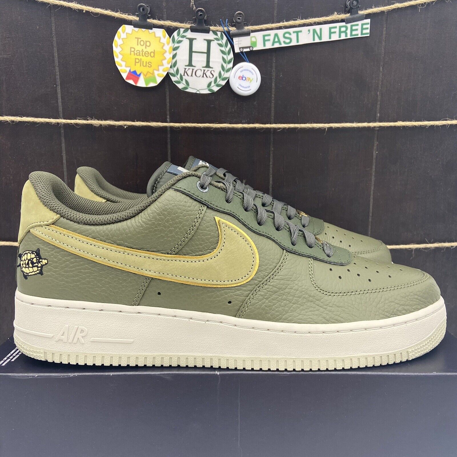 Nike Air Force 1 '07 LV8 Utility Olive Green Men's Size 9.…