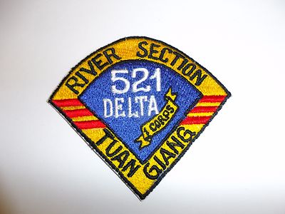 b7772 US Navy Vietnam River Section 521 Delta Tuan Giang ir27a