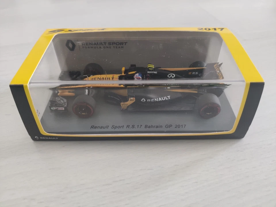 F1 Renault RS17, Palmer, GP de Bahrein 2017, Spark, 1:43 Foto 3 de 3