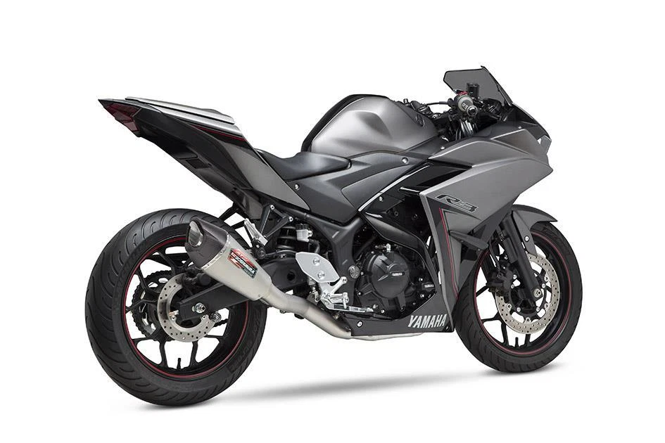 Yoshimura Exhaust Aço Inoxidável AT2 Sistema Completo Yamaha YZF-R3 2015 - 2022 - Imagem 3 de 4