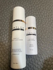 DRMTLGY Gentle Acne Cleanser 6.9 oz New And Serum 1.1 Oz