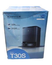 ECOVACS DEEBOT T30S Robot Vacuum/Mop 11000Pa Hot Water- FOR PARTS ONLY READ DES.