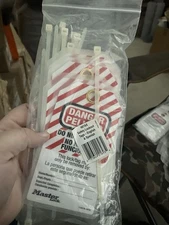 Master Lock 497A Lockout Tags (Pack of 12) Danger Do Not Operate