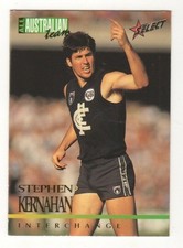 AFL Insert Card AA19 Stephen Kernahan Carlton Select 1995