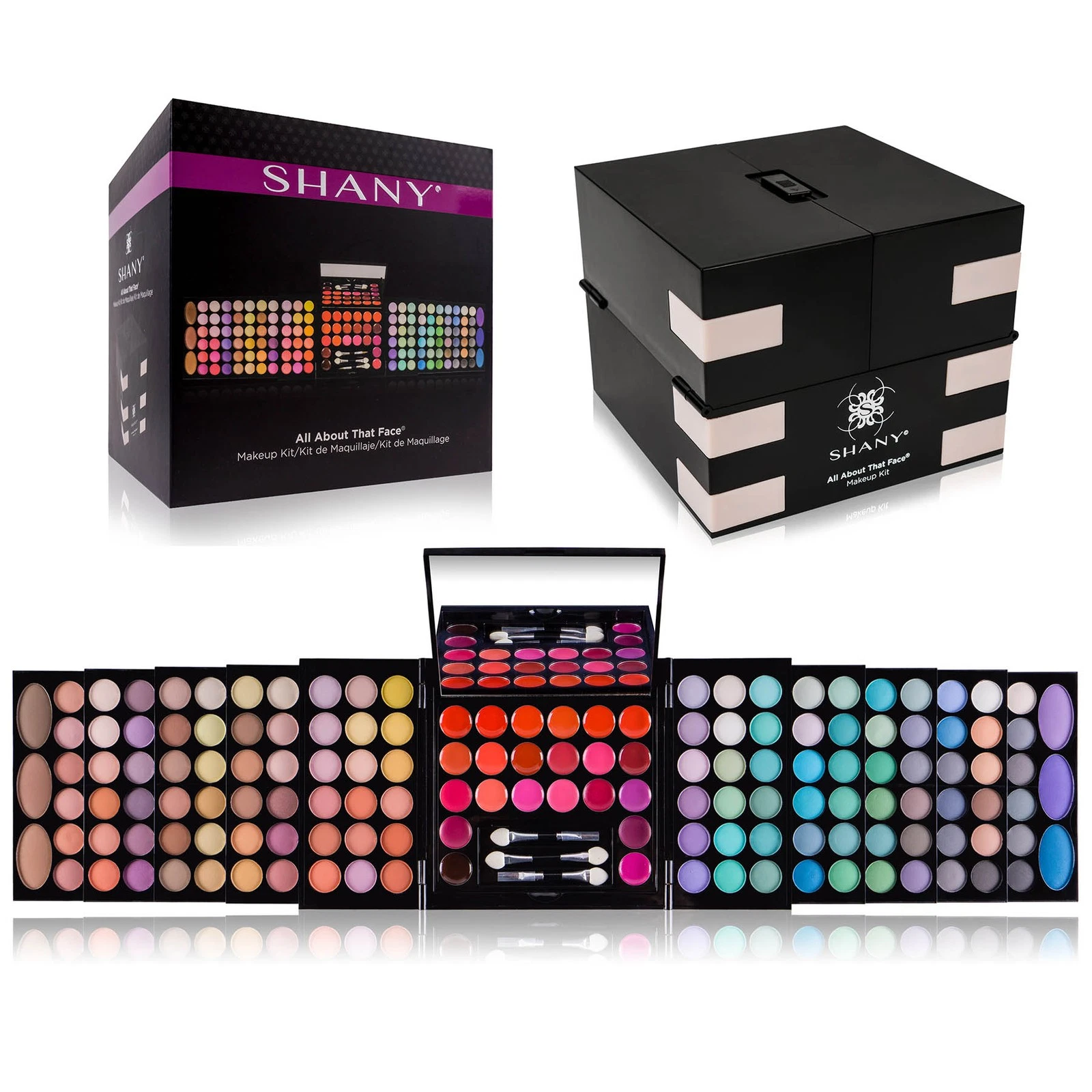 SHANY All About That Face Makeup Set - Perfect Beginner Makeup Kit - Gift Set
Opens in a new window