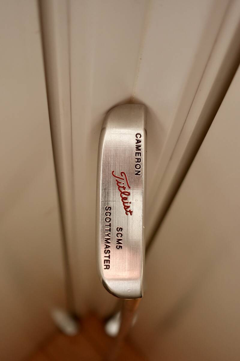 Scotty Cameron SCM5 SCOTTYMASTER 1st issue 1996/1000 #PF4PWT Scotty Cameron SCM5 SCOTTYMASTER 1st issue 1996/1000 #PF4PWT