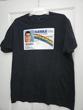 VINTAGE McLovin SuperBad Black Short Sleeve T-Shirt - Size Large