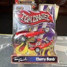 Toy Zone Tom Daniel Cherry Bomb Red 1:43 China Iron Legends Hot Rod Motorcycle
