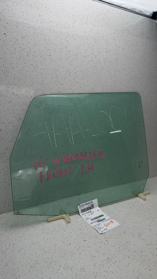 2007-2018 JEEP WRANGLER Front Door Glass/window Jeep Left Foto 3 de 4