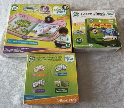 LeapFrog LeapStart 3D Interactive Learning System  10 Books Preschool 4-7 old A1
