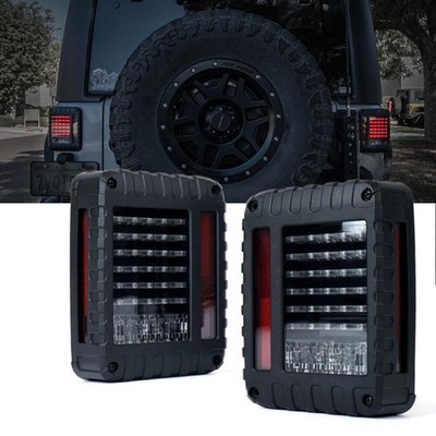 Xprite Paar LED Heckleuchten laufen Umkehrlampen Für Jeep Wrangler JK 2007-2018