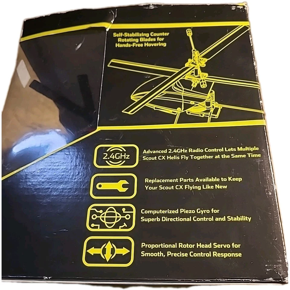 Horizon Hobby Blade Scout Cx RTF Helocopter Open Box New - Image 3 of 4