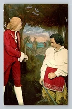 Buffalo, NY-New York, David Rees and Young King Diorama Scene Vintage Postcard