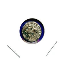 Antimachus Drachm Bactria Ancient Greek Silver Coin 160-155 BC Goddess Nike #95