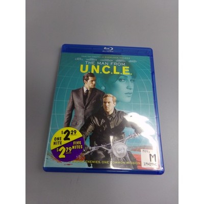The Man From U.N.C.L.E. Blu Ray Movie Film Disc Case Guy Ritchie Action