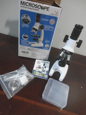 XELABRION CHILDRENS EDUCATION MICROSCOPE 3 LENSE POWER 100X /600X/ 1200X