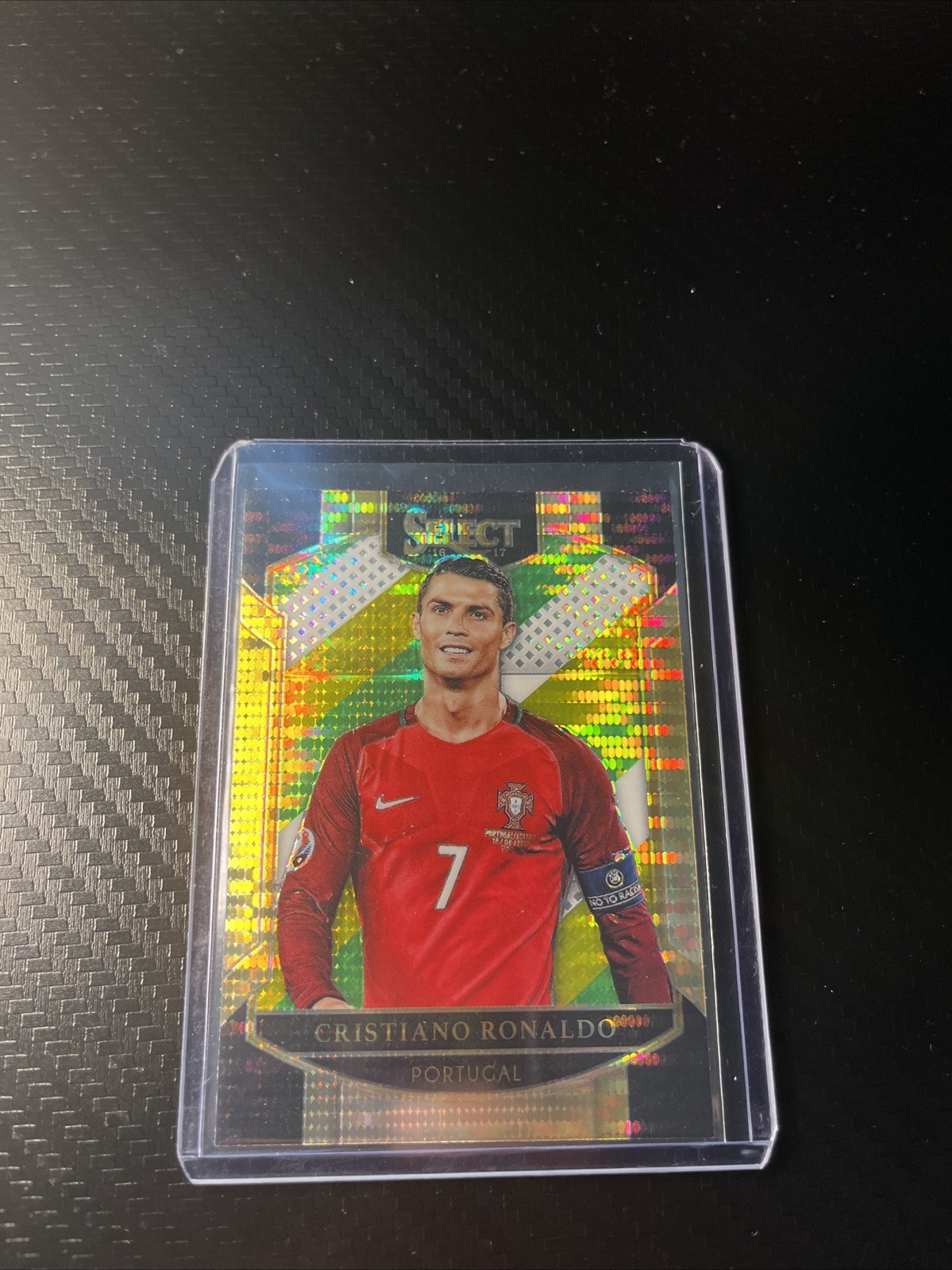 2016-17 Panini Select CRISTIANO RONALDO Multi-Color Prizm Terrace SP #1 Portugal