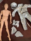 GI Joe Astronaut  Blonde Hair 1970 Vintage 12" Figure W/suit Boots Gloves Nice!