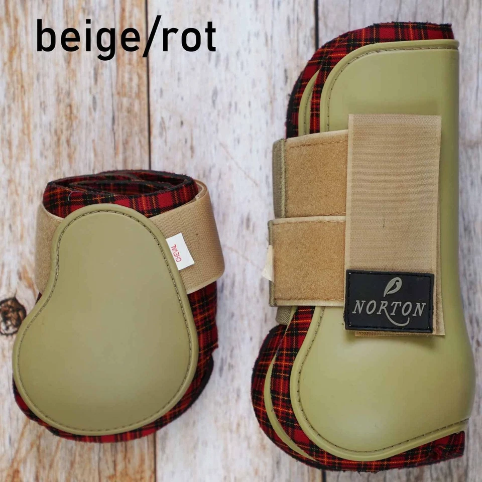 Norton Gamaschen + Streichkappen Set kariert 2. Wahl/ B Ware - Bild 2 von 4