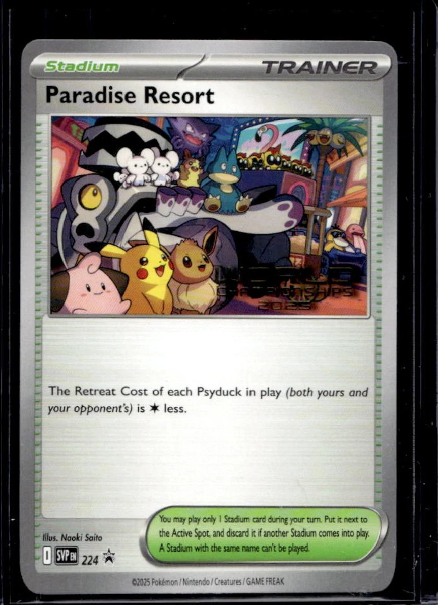 Paradise Resort Pokémon TCG Cards for sale | eBay