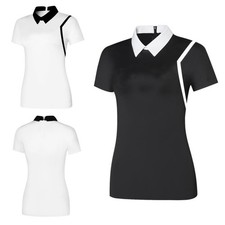 Women's Performance Golf Tee Quick-Dry Athletic Golf Shirt Short Sleeve Outdoor