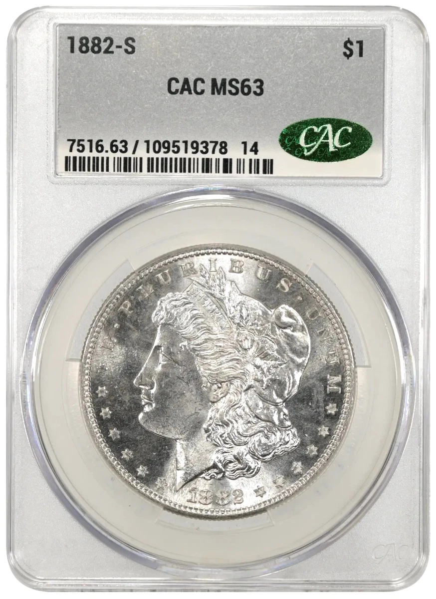 MS 63 Graded 1882 Year Morgan US Dollars (1878-1921) for sale | eBay