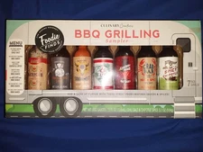 Hot Sauce Set! Perfect Gift for A Hot Sauce Lover!! Bbq Grill Set!