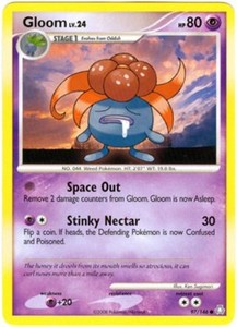 Gloom 97/146 D&P  Legends Awakened Common MINT! Pokemon