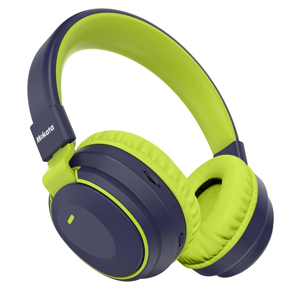 Mokata Kids Bluetooth 5.3 Wireless Headphones 60H Playtime 85dB Volume Limit