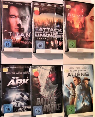 DVD Filmpaket Nr. 53, Abenteuer, Unterhaltung, Science Fiction