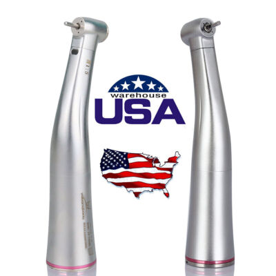 Dental 1:5 Increasing Contra Angle Optic LED Handpiece Fit NSK Electric Motor ns