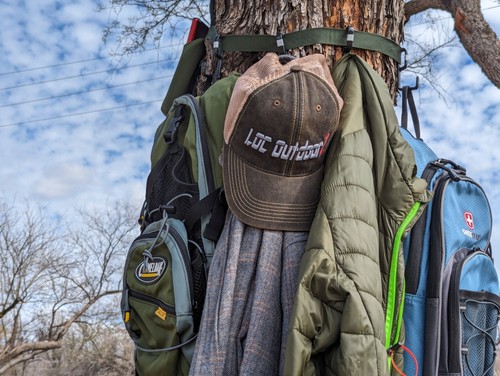 LOC Tree Stand Saddle Hangers Hunting Bow Holder Phone Tethrd Grit Latitude XOP - Picture 3 of 4