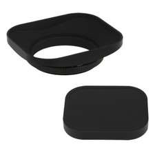 Square Metal Lens Hood for Voigtlander 35mm f/1.7 f1.7 28mm f/2 f2 Leica M Mount
