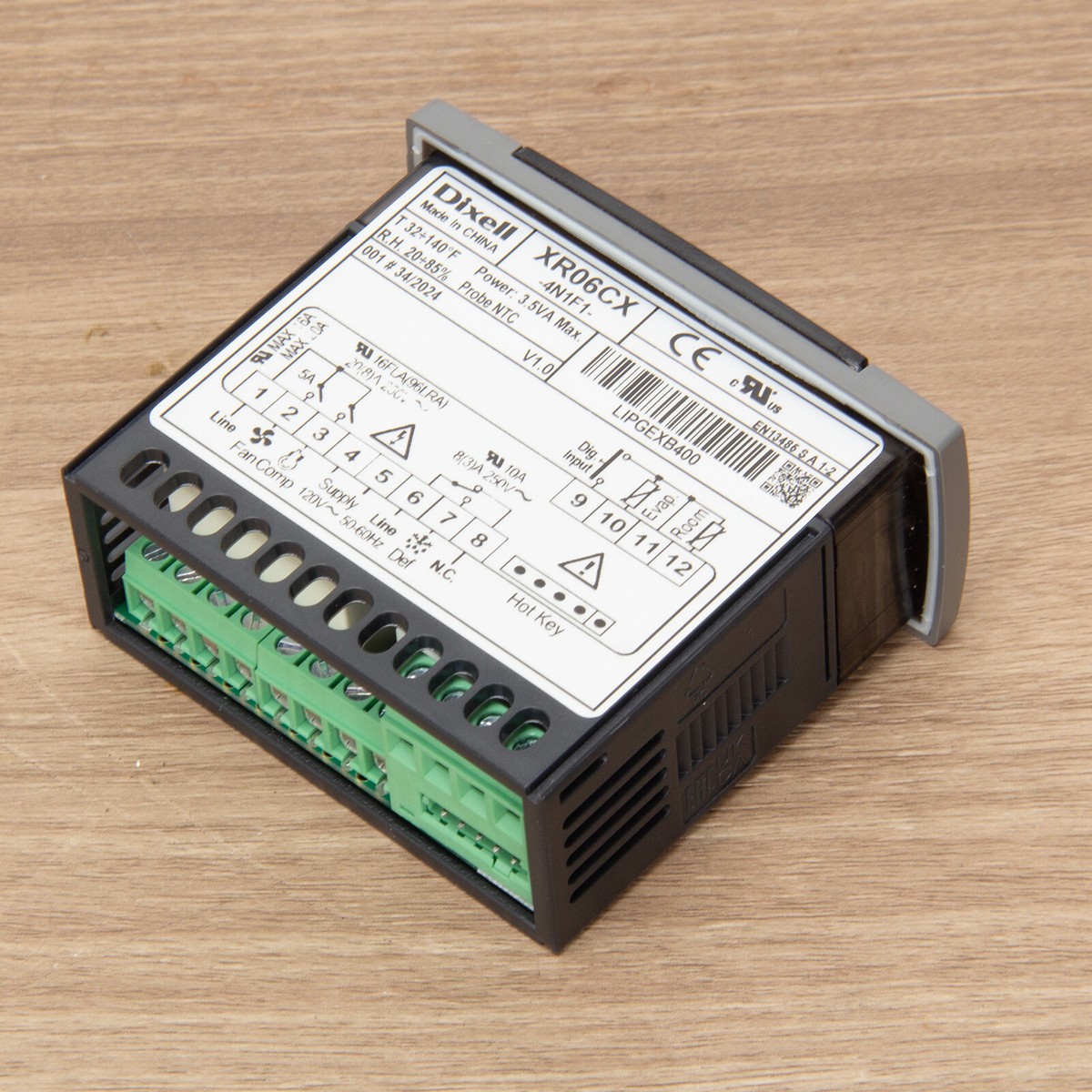 Freezer Temperature Alarm New Dixell Model: XR06CX (for