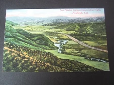 Old Vintage c.1910 - REDLANDS CA. - POSTCARD - San Timeteo Canyon