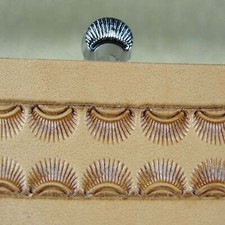 Japan Select - D436 Crescent Border Stamp Leather Stamping Tool