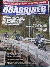 AUSTRALIAN ROAD RIDER MOTORCYCLE  MAGAZINE Vol.8 No 3 #36 * Travel Yearbook *
