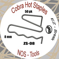 Pre-cut Hot Staples For Plastic Welder Zs-08 Zs-pattern 8mm