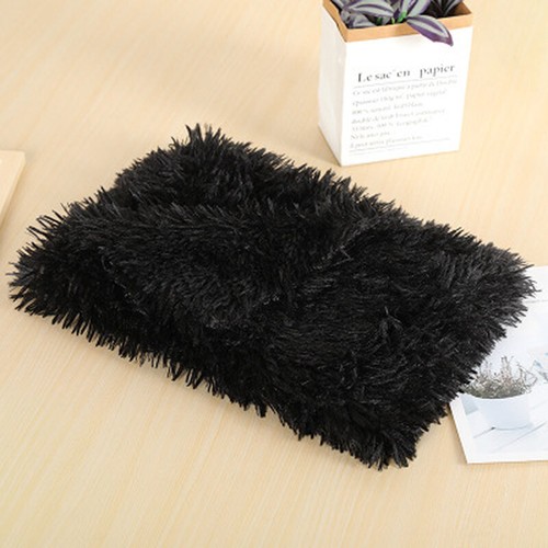 Soft Shaggy Long Plush Pet Dog Sleep Blanket Fluffy Cat Bed Mat Warm Sleep Cover - Picture 21 of 24