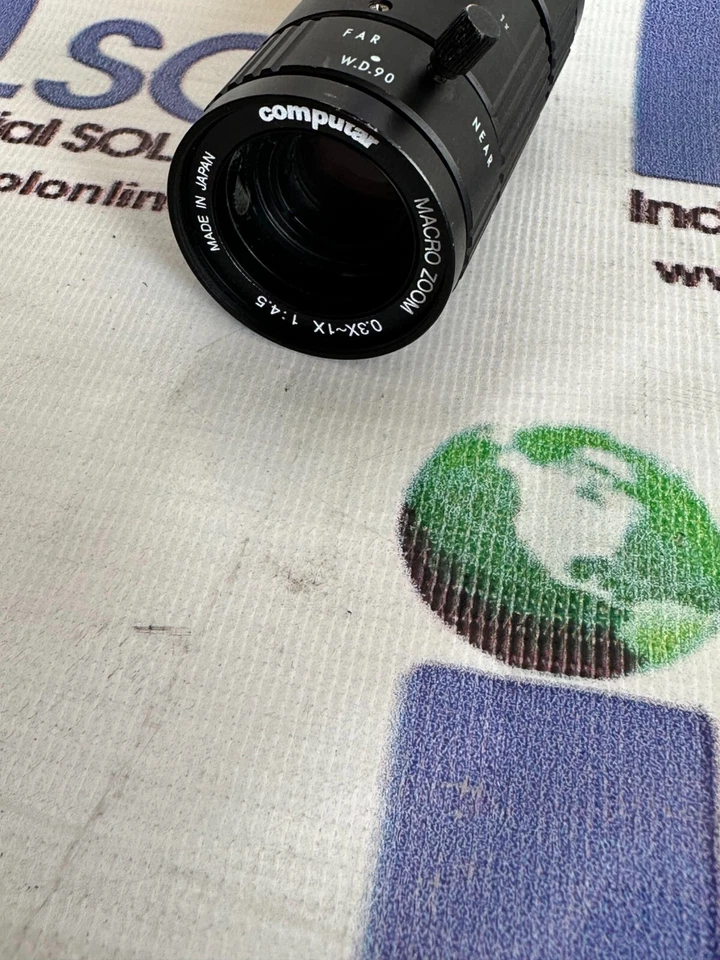 Computar MLM-3XMP Macro Zoom 0.3X~1X 1:4.5 C-Mount Lens Machine Vision CCD Cam - Image 4 of 4